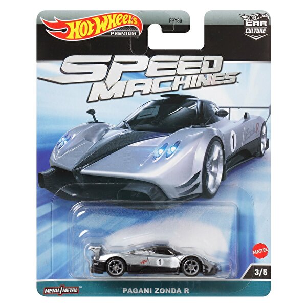 Hot Wheels Car Culture Arabalar Speed Machines Pagani Zonda R HKC42