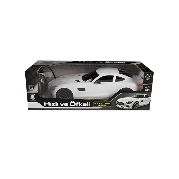 Hızlı ve Öfkeli 1:14 Uzaktan Kumandalı Şarjlı Araba Beyaz 8511A