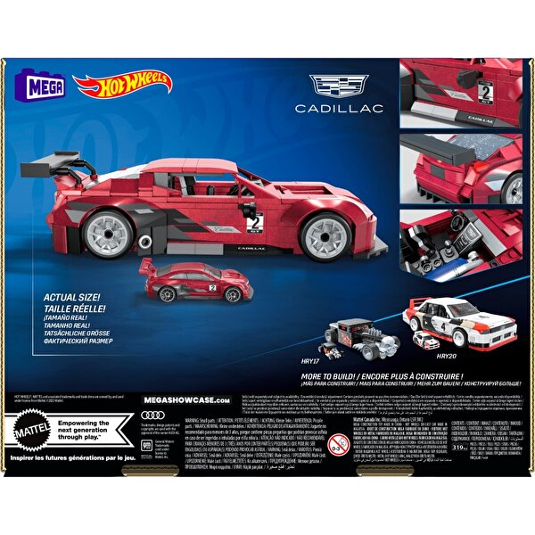 MEGA Hot Wheels Cadillac Ats- V R Araç Yapı Seti HRY18