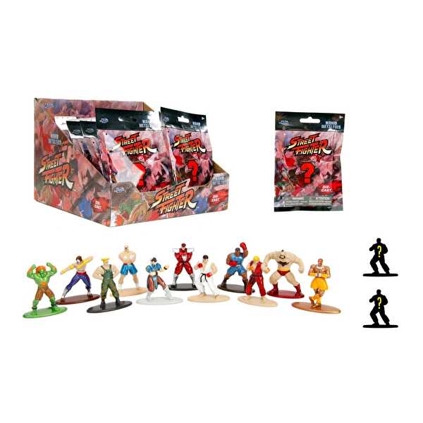 Jada Street Fighter Nano Koleksiyon Figürler Sürpriz Paket