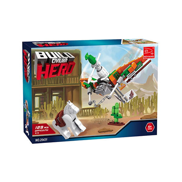 Ausini Build Hero Uzaylı Kovboylar Sürücü 129 Parça