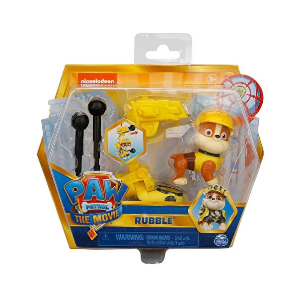 Paw Patrol Filmi Aksiyon Figürü - Rubble