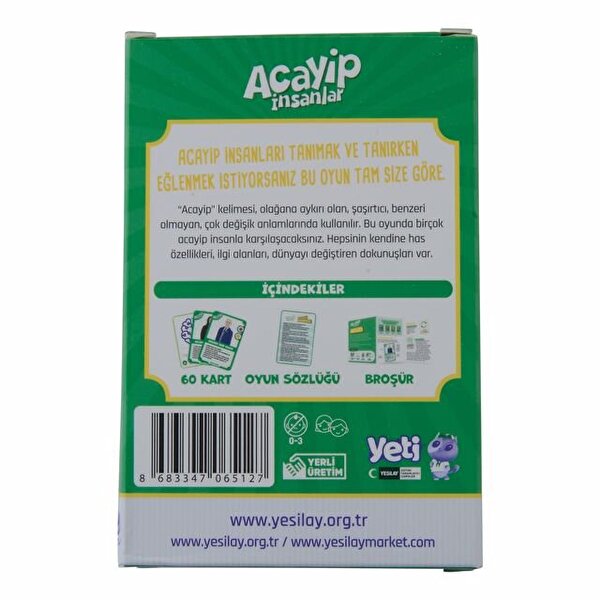Acayip İnsanlar Kart Oyunu Yazarlar Şairler