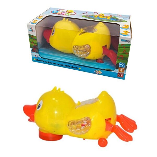 Pi̇lli̇ Işıklı Müzi̇kli̇ Sarı Ördek