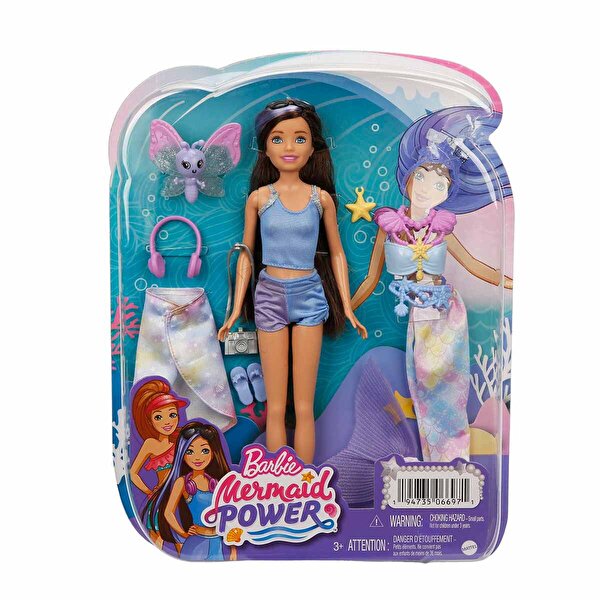 Barbie Skipper Deniz Kızına Dönüşebilen Bebek HHG55