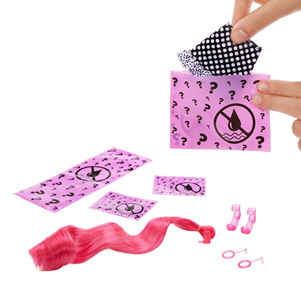Barbie Color Reveal Renk Değiştiren Sürpriz Renk Bloklu Bebekler GWC56