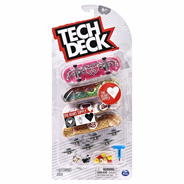 Tech Deck Dörtlü Paket The Heart Supply
