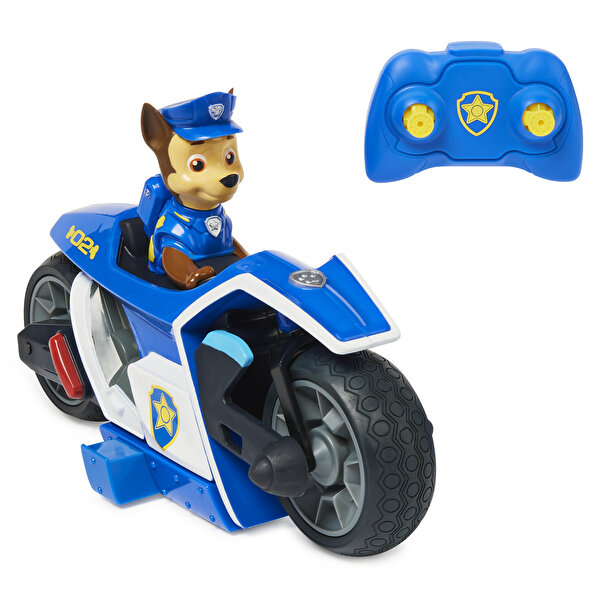 Paw Patrol Filmi Chase'in Uzaktan Kumandalı Motorsikleti