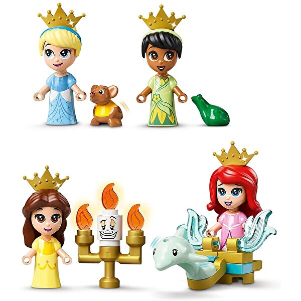 LEGO Disney Ariel. Belle. Sindirella ve Tiana'nın Hikaye Kitabı Macerası 43193