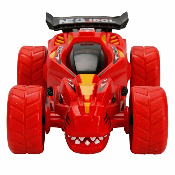 Akrobatik Sürtmeli Yarış Arabası Kırmızı