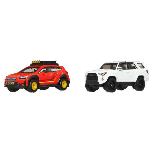 Hot Wheels 2'li̇ Premi̇um Araba Subaru Crosstek & 2018 Toyota 4Runner JBK98