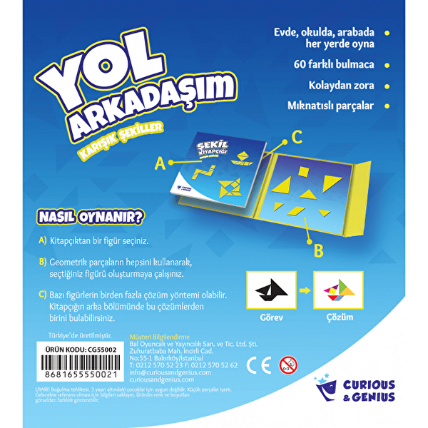 Yol Arkadaşım Karışık Şekiller