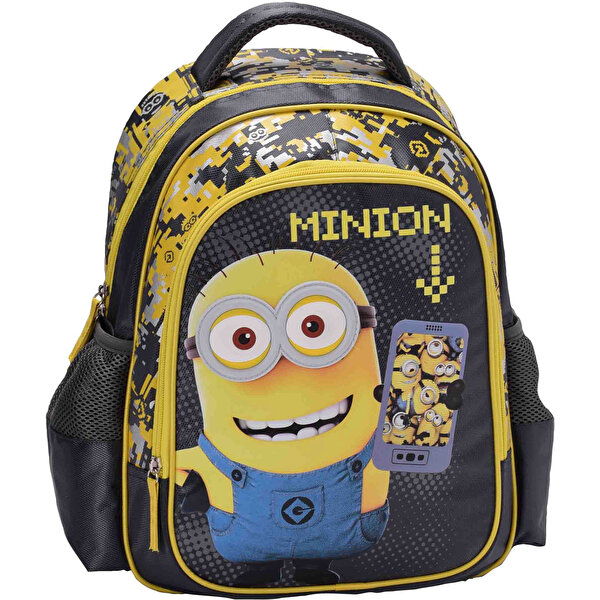 Minions Okul Çantası Gri