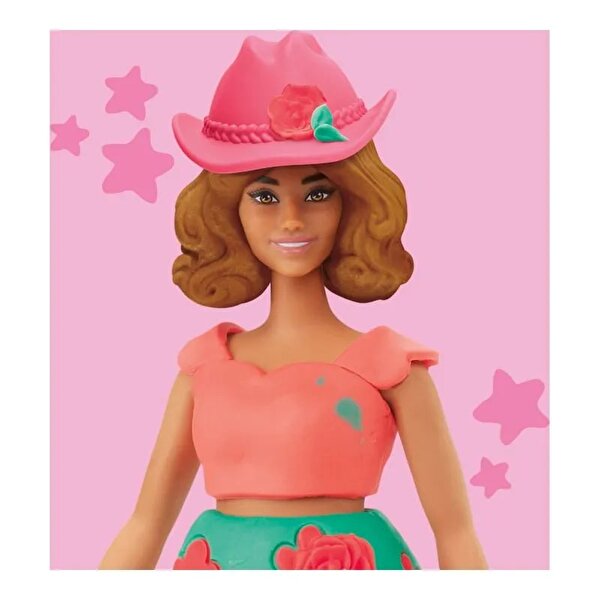 Play Doh Barbie Çiçekli ve Püsküllü Seti G1360