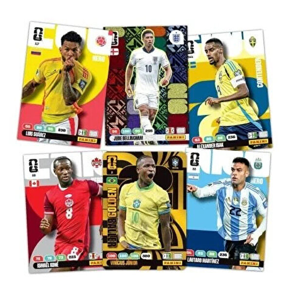 FIFA World Cup 2026 Adrenalyn XL Trading Card 8’li Paket