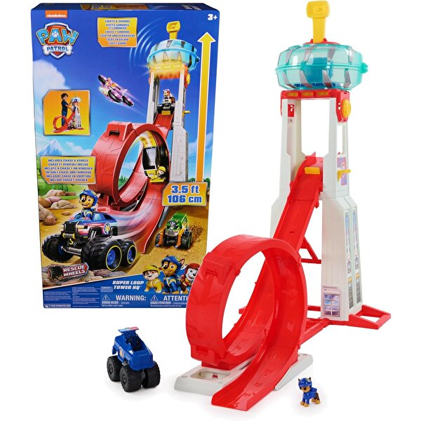 Paw Patrol Sesli ve Işıklı Rescue Wheels Temalı Oyun Seti