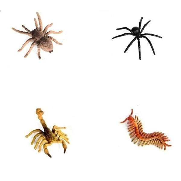 6'lı Mini Böcekler Hayvan Seti 2