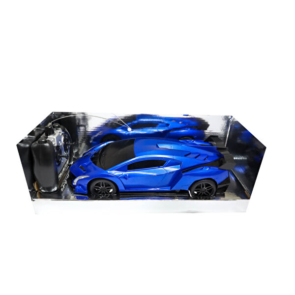 1:16 Ölçekli Uzaktan Kumandalı Şarjlı Lacivert Lamborghini