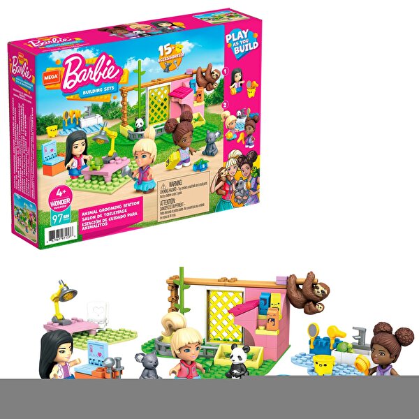 Mega Bloks Barbie Pet Kuaför Salonu GYH09