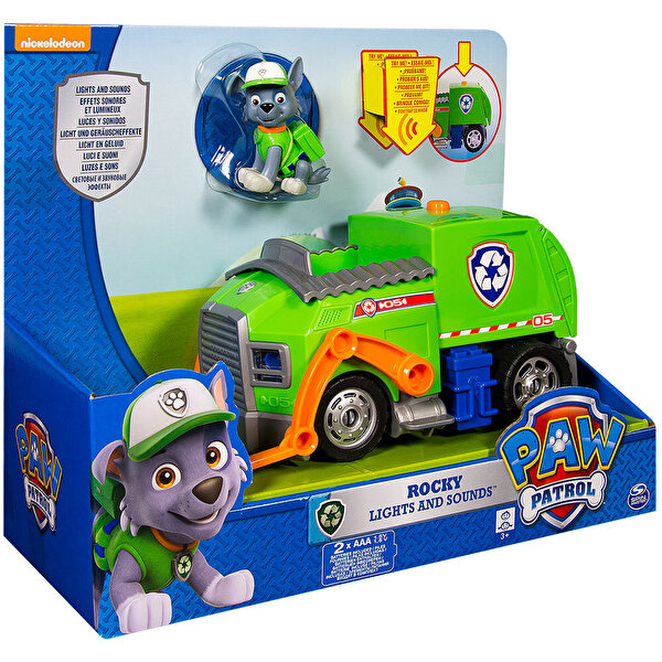 Paw Patrol Sesli ve Işıklı Görev Aracı