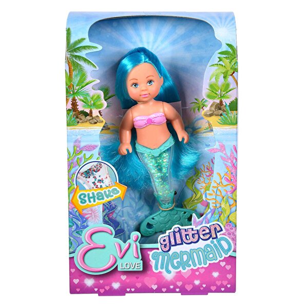 Evi Love Glitter Mermaid Yeşil Saçlı