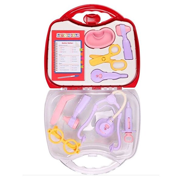 LC Çantalı Doktor Seti Kırmızı