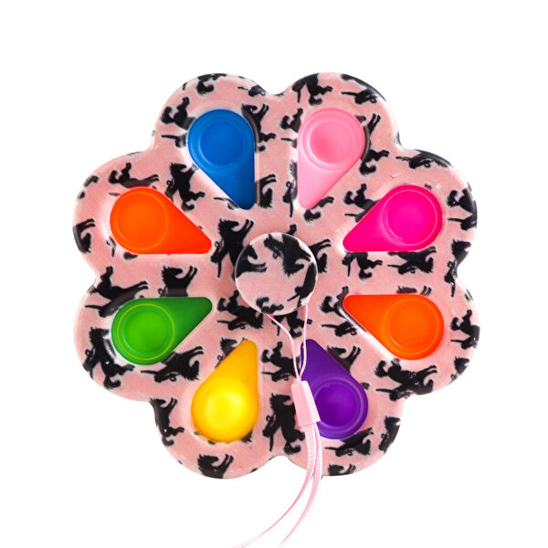 Pop It 8 Parmak Stres Çarkı