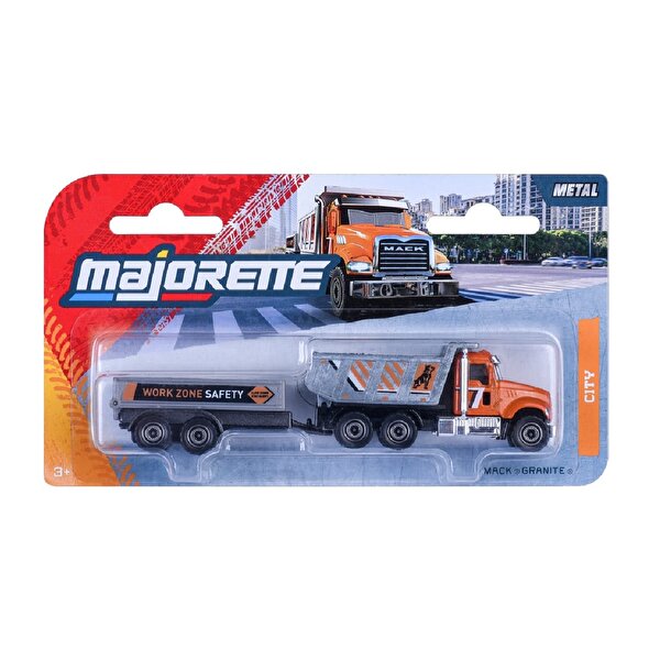 Majorette Trailer Araç Serisi Mack Granite