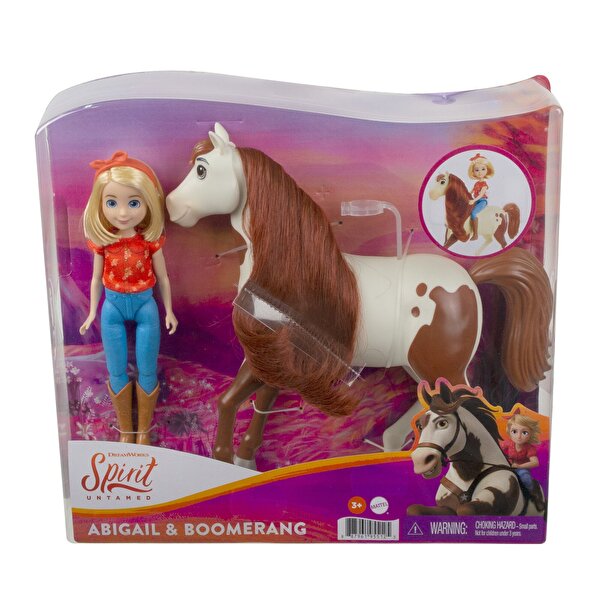 Spirit Bebek ve Güzel Atı Oyun Setleri Abigail ve Boomerang GXF23