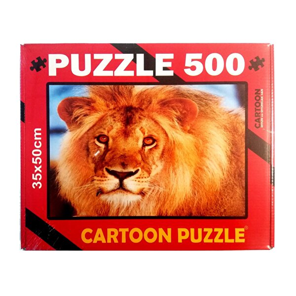 Cartoon Puzzle 500 Parça Aslan