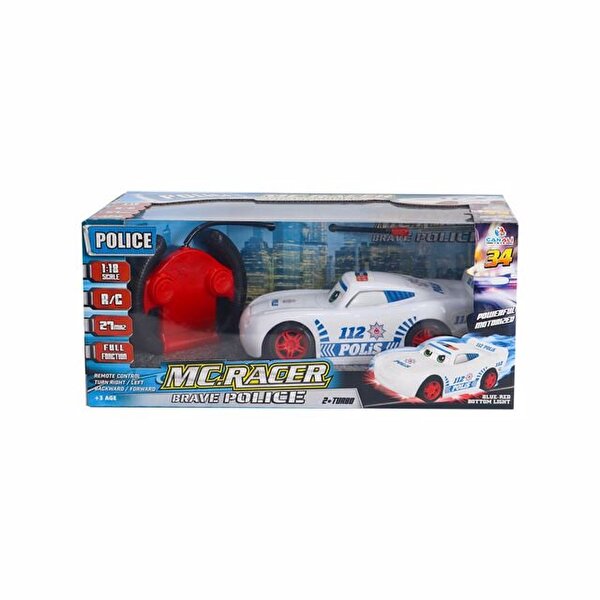 Kumandalı Mc Racer Polis Arabası