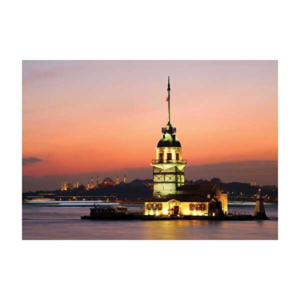 Ks Puzzle 1000 Parça Kız Kulesi Gün Batımı