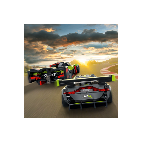 LEGO Speed Champions Aston Martin Valkriye Amr Pro ve Aston Martin Vantage GT3 76910