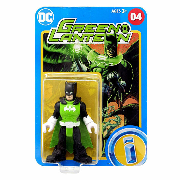 Imaginext DC Super Friends 80. Yıl Batman Özel Tekli Figürler Green Lantern Batman GLF04