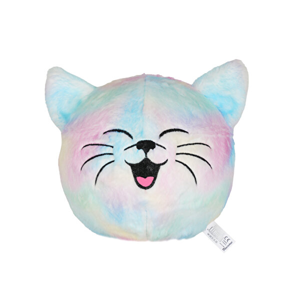 Peluş Kedi Top Yastık 65 Cm