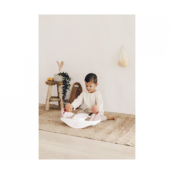 Smoby Baby Nurse İkiz Bebek Mama Sandalyesi