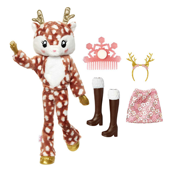 Barbie Cutie Reveal Bebekler 3. Seri Geyik HJL61