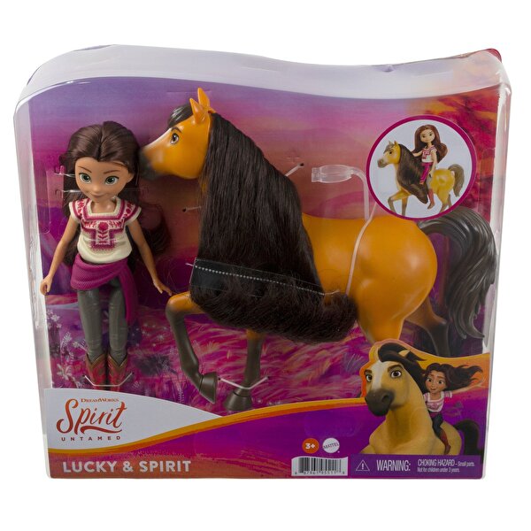 Spirit Bebek ve Güzel Atı Oyun Setleri Lucky ve Spirit GXF21