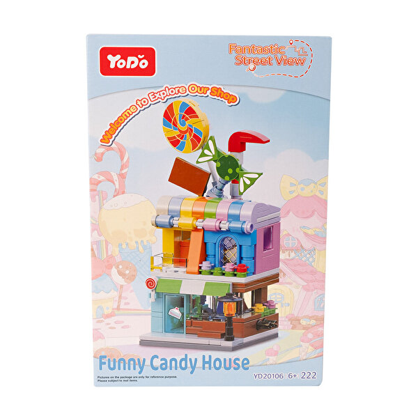 Şeker Dükkanı Blok Set 222 Parça