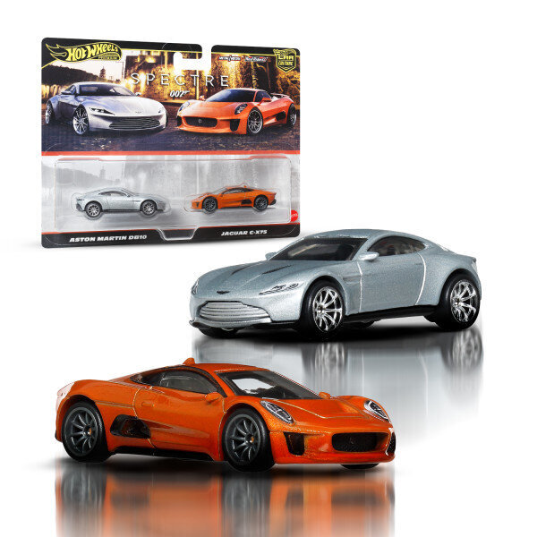 Hot Wheels 2'li̇ Premi̇um Araba Seti̇ Aston Martin DB10 ve Jaguar C-X75 JBL04