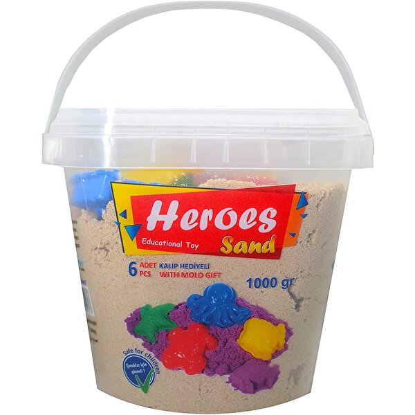 Kovalı Kinetik Kum Beyaz 1000 Gr.