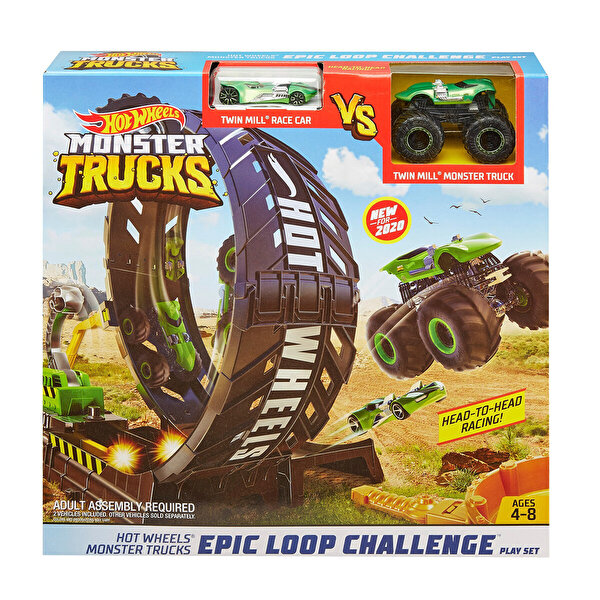 Hot Wheels Monster Trucks Efsane Çember Aksiyonu Oyun Seti GKY00