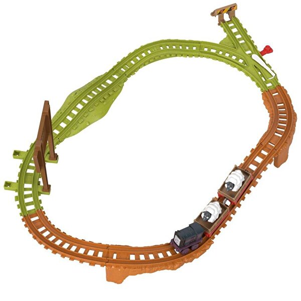 Thomas ve Arkadaşları Plastic Push Along Trackset Diesels Adventure HXK03