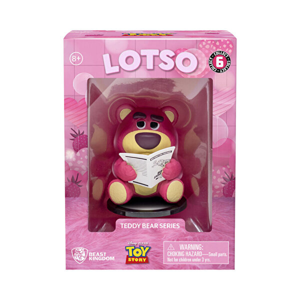 Disney Pixar Toy Story Lotso Teddy Bear Figür 8 Cm Reading Time