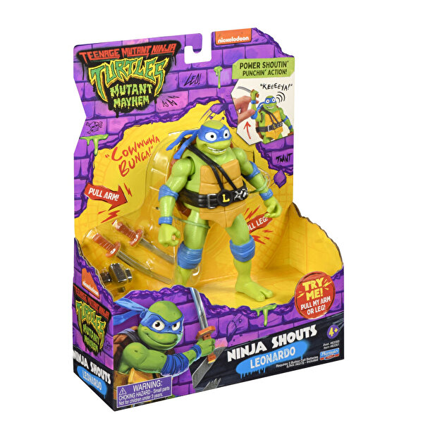 TMNT Delüks Aksiyon Figürler Leonardo 83350