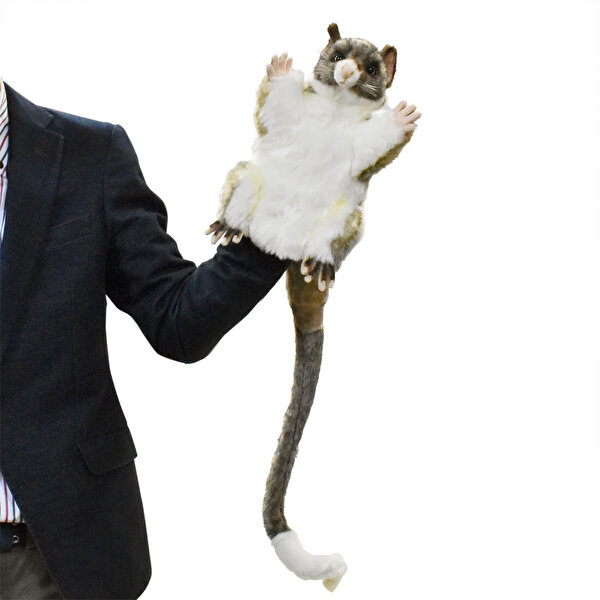 Hansa Creations Brush Tailed Possum El Kuklası Peluş 45 Cm