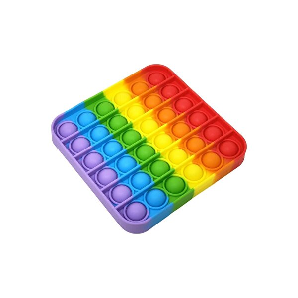 Pop It Game Kare Gökkuşağı