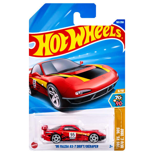 Hot Wheels Tekli Arabalar 95 Mazda Rx-7 Drift JBB57