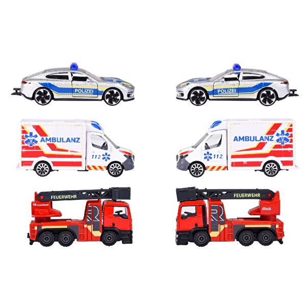 Majorette Rescue Serisi Set 2