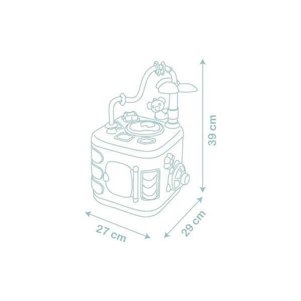 Little Smoby Eğitici Aktivite Küpü